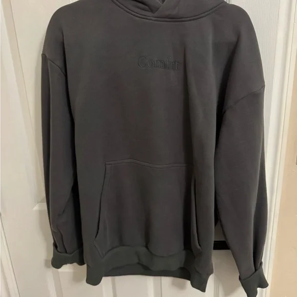 Comfrt Signature Hoodie in Steel Grey - Picture 3 of 4